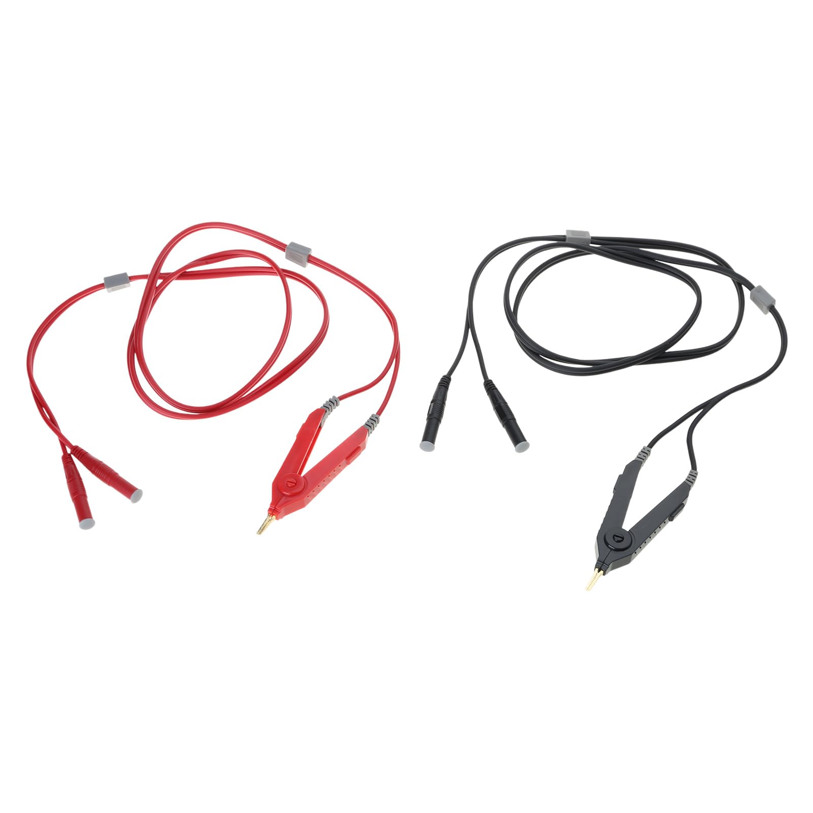 Tsophreniq Multicolor Of 2 Four Wire Flexible Cable Probes For Accurate Low Resistance Testing Applications High Accuracy Measurement Power Industry Testing
