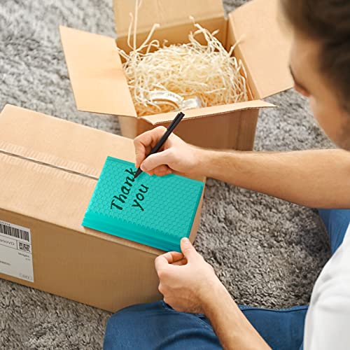 Image of Metronic Teal Bubble Mailers 4x8 Inch 100 Pack Self-Seal Padded Envelopes
