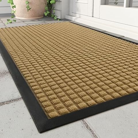 MontVoo Outdoor Indoor Door Mat Cover