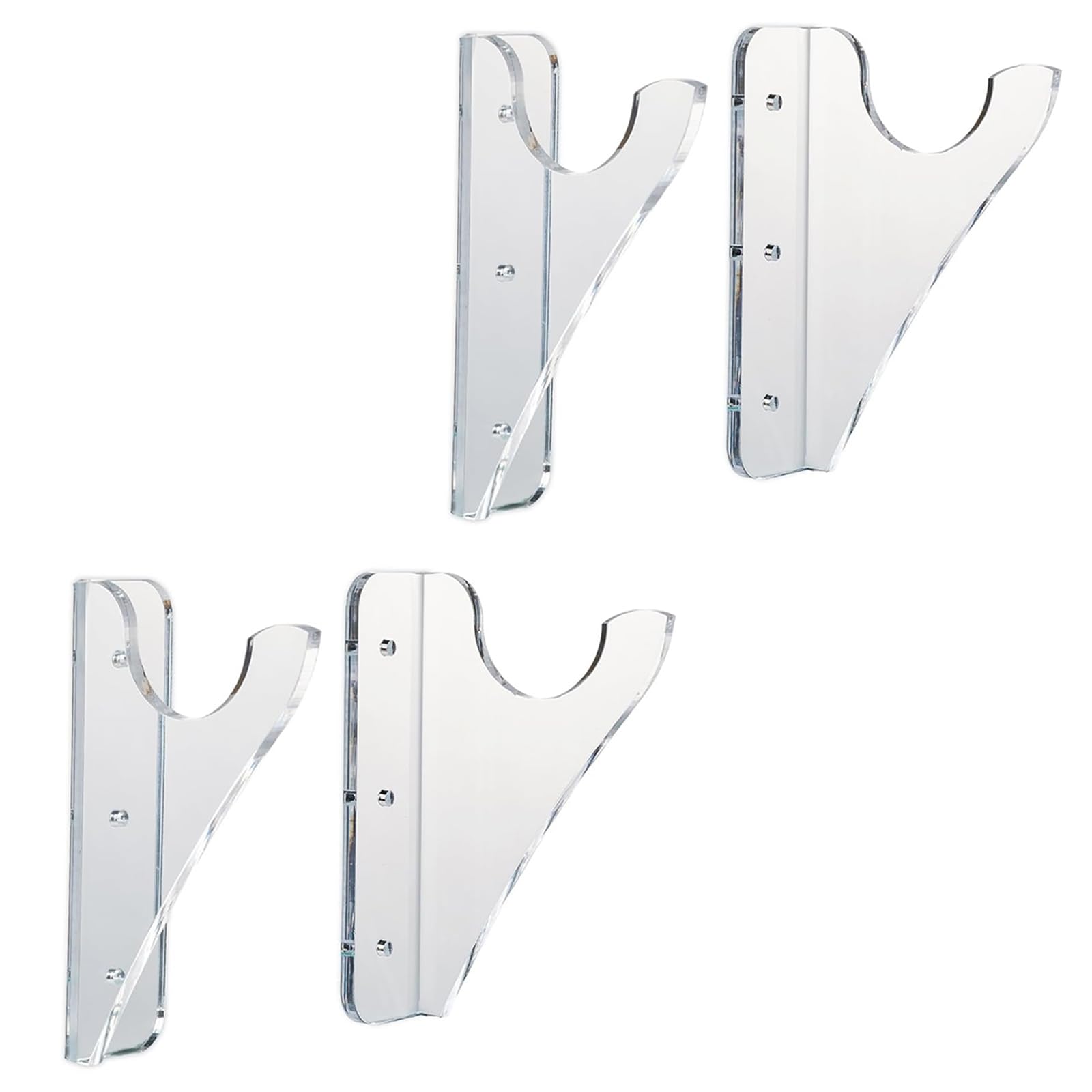 Kalttoy Vertical Wall Mounted Light Sabers Rack Wall Mounted Swords Shelf Sturdy Display Organizers for Light Sabers Enthusiasts Acrylics Swords Display
