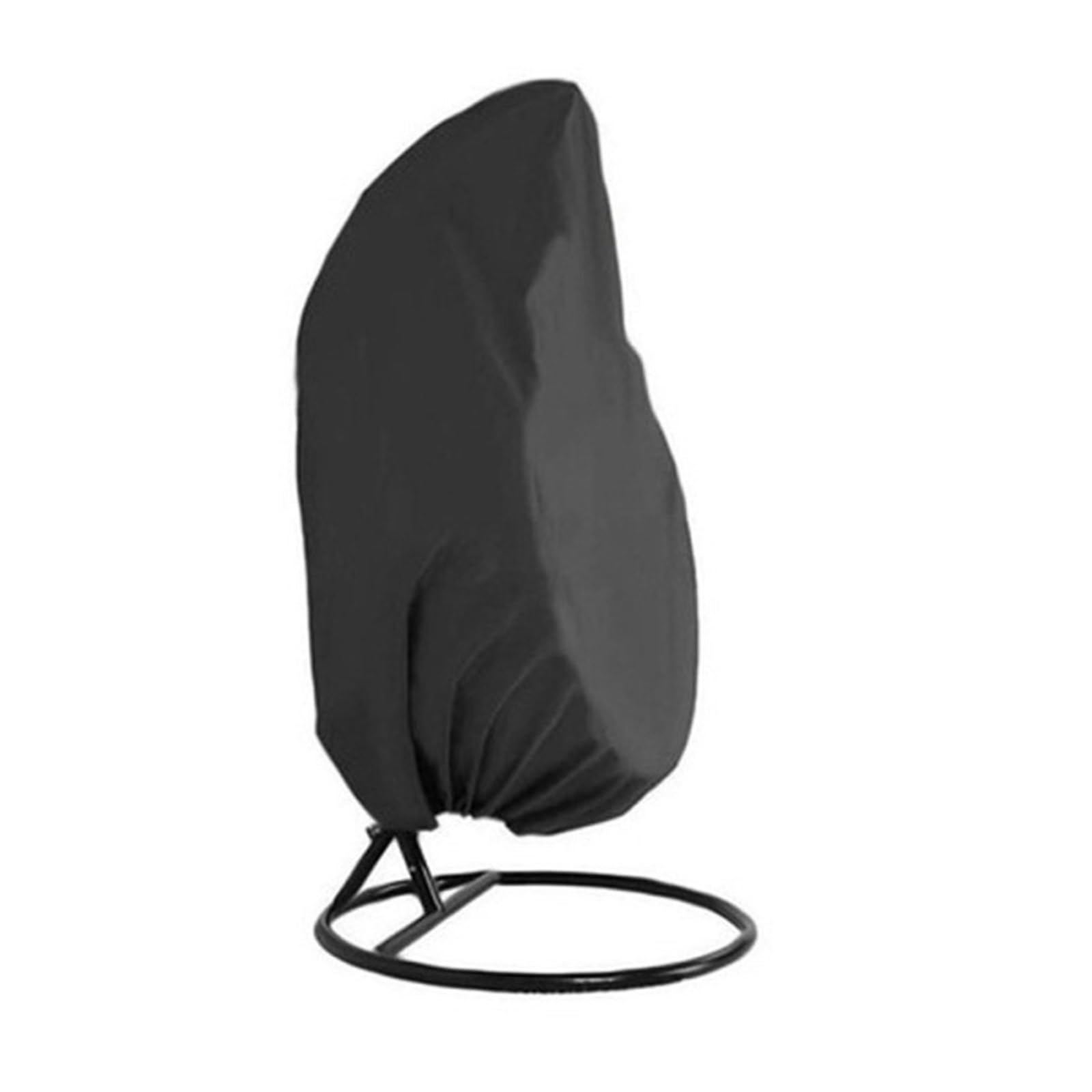 L6nqiag Black Hanging Chair Cover Hanging Chair Cover Waterproof Swing Egg Furniture Protector Garden Protective