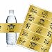 Dreafly Étiquettes autocollantes pour décoration de remise de diplôme 2021, étiquettes autocollantes pour bouteille d'eau, classe de 2021, autocollants de fête