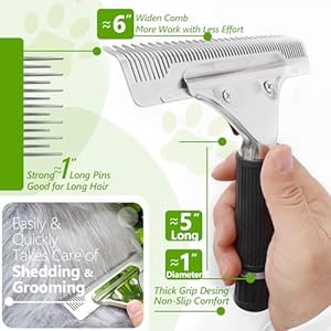 Dog Brush for Shedding  Extra Wide Deshedding Dog Brush  Dog Shedding Brush Cat Deshedding Brush for Dog Hair Dematting Comb for Cats Undercoat Brush for Cats Dog for Big Furry Friends Wlong Hair  Cucciolini Doodles Dog brush for shedding  extra wide deshedding dog brush  dog shedding brush cat deshedding brush for dog hair  dematting comb for cats undercoat brush for cats dog for big furry friends wlong hair   cucciolini doodles