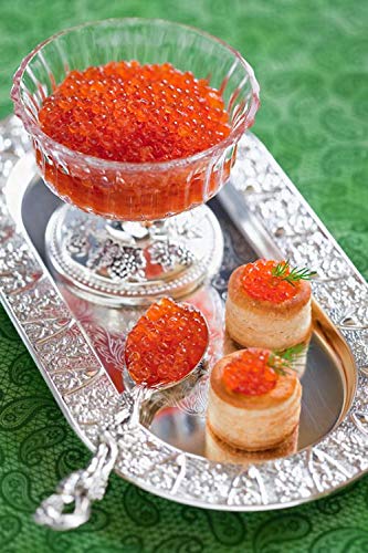 Kaviar - Zarendom Gorbuscha Lachskaviar Premium Gold 400 g - roter Kaviar - caviar - икра