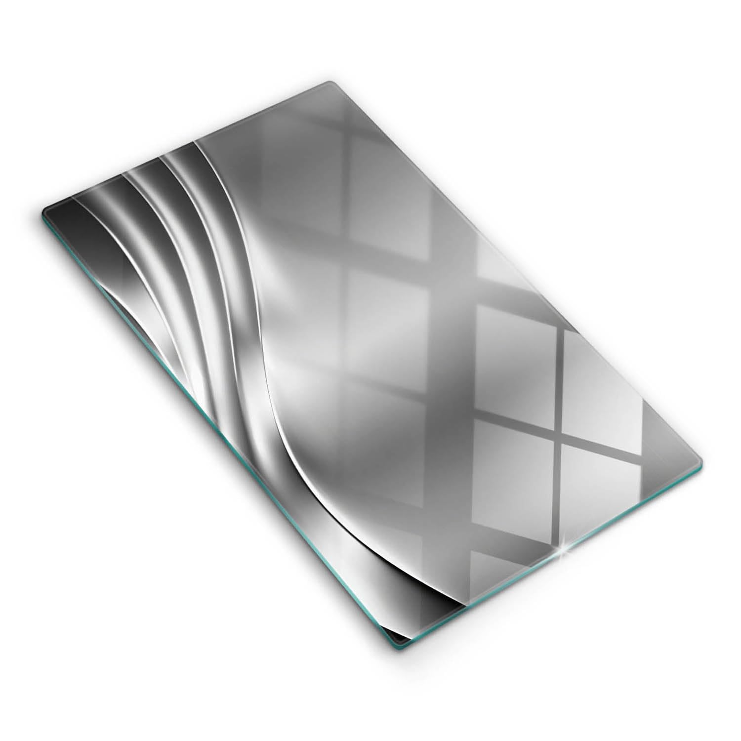 Planche à découper induction 30x52 cm Wallfluent avec structure métallique