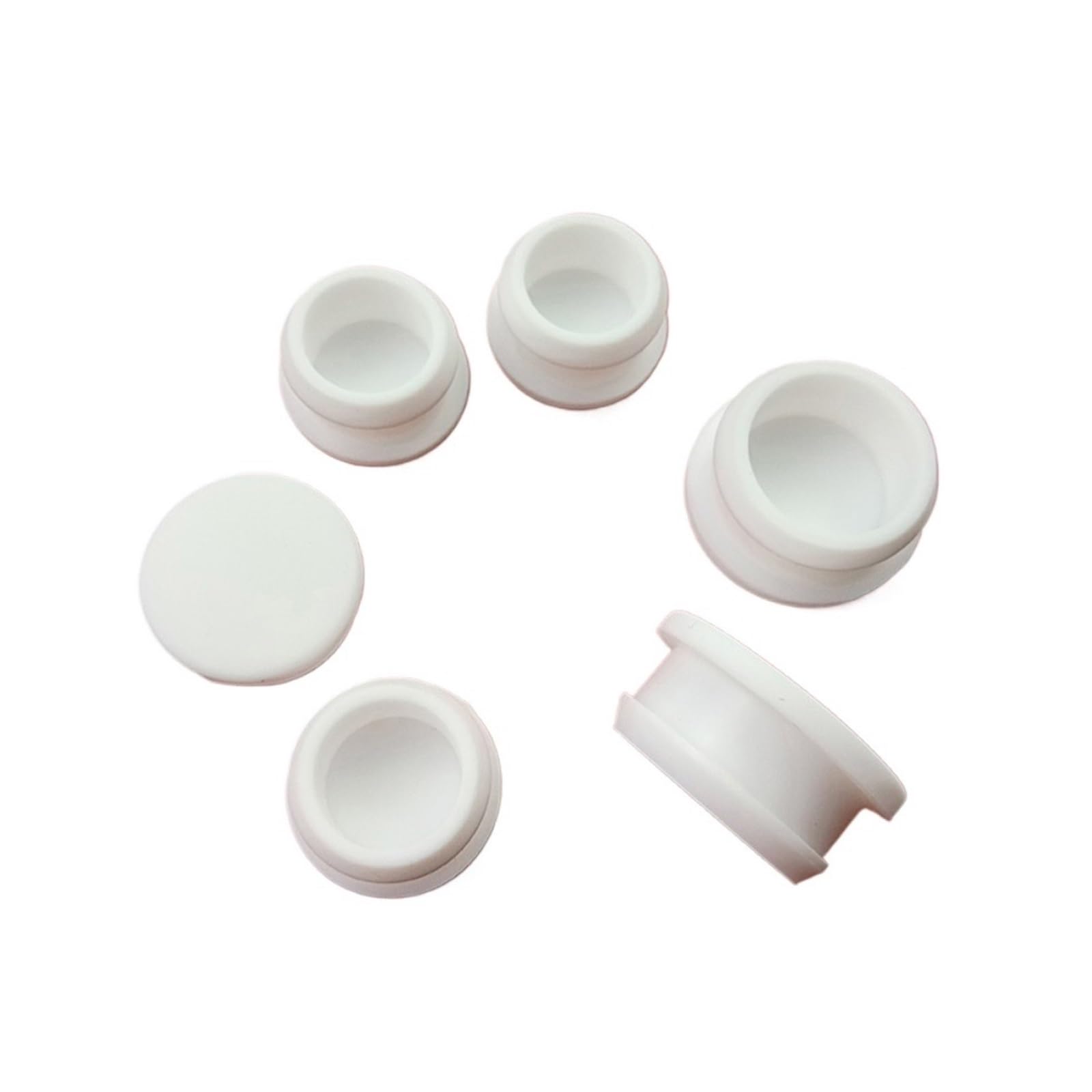 Joint caoutchouc silicone blanc 32.6 mm obturation trou bouchon évacuation