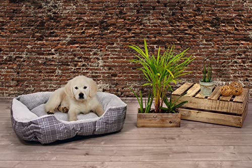 Karlie Miro, Hundebetten, Textil, Hellgrau, 65x60x20 cm