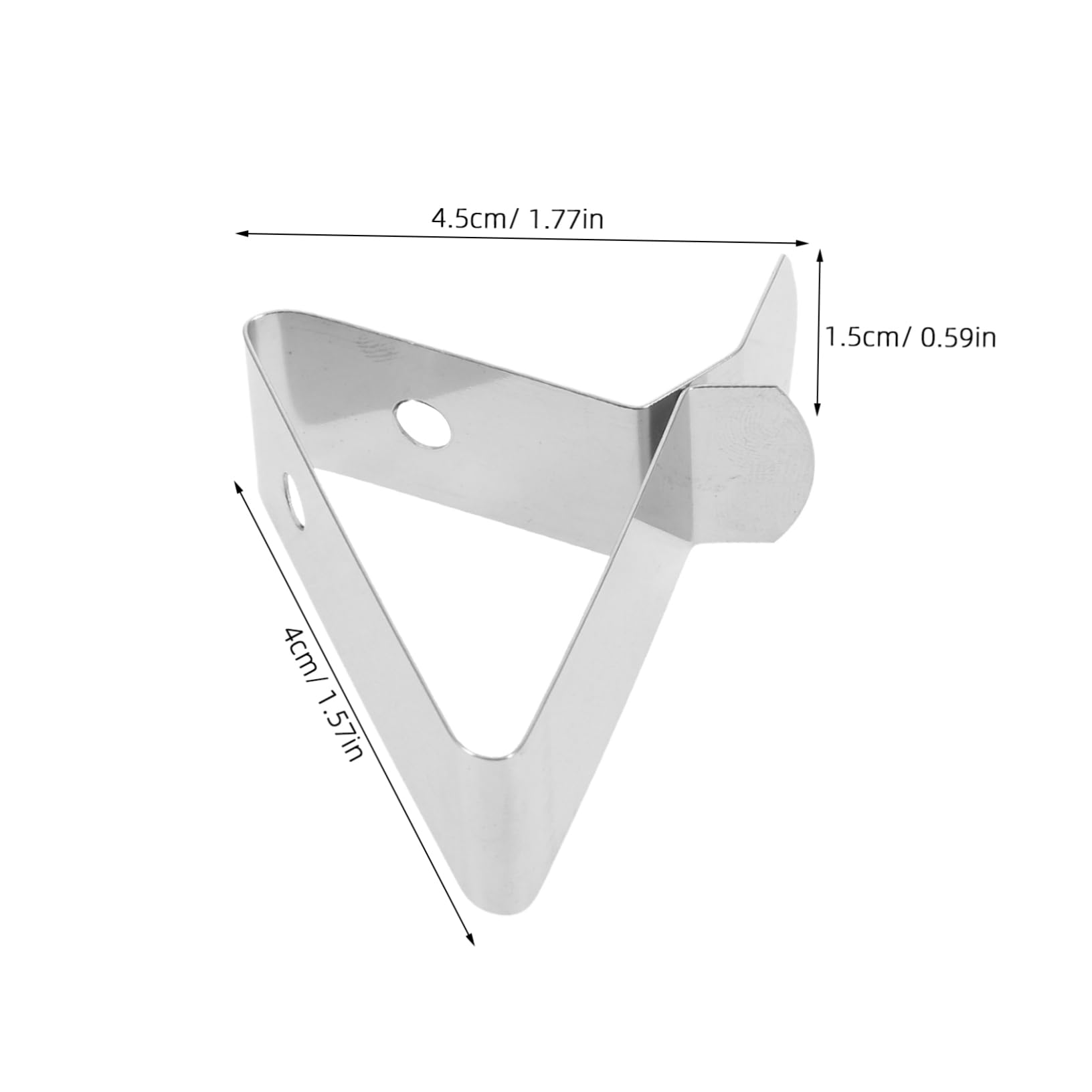 balacoo Thermometer Probe Clips Stainless Steel BBQ Grill Clips for Easy Temperature Monitoring