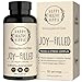 Joy-Filled | 100% Plant-Based Supplement for Anxiety & Depression Relief | Helps Relax The Mind, Boosts Mood, Relieve Stress | Contains 7 Powerful Herbs, Non-GMO, 60 Vegan Capsules