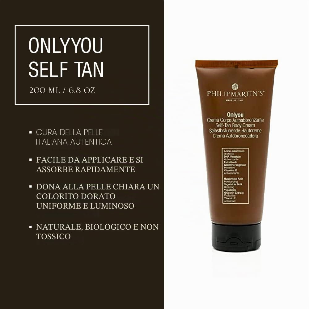 Philip Martin's Onlyou - crema corpo autoabbronzante 200ml | PASTA-CREMA