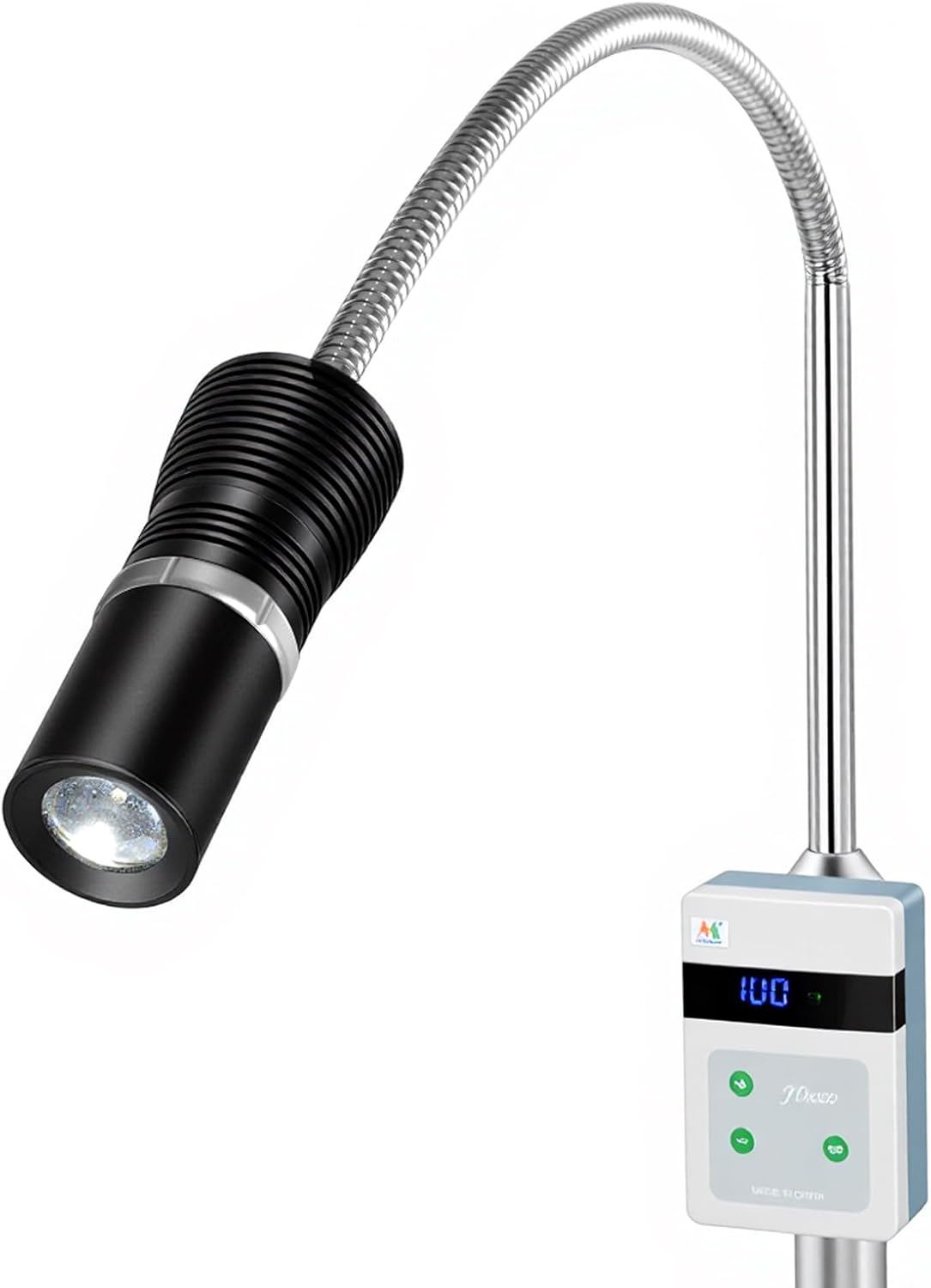 15W Mobile Medical LED Examination Light Detachable Operating Lamp with Flexible Goose-Neck JD1600L Floor Standing Type