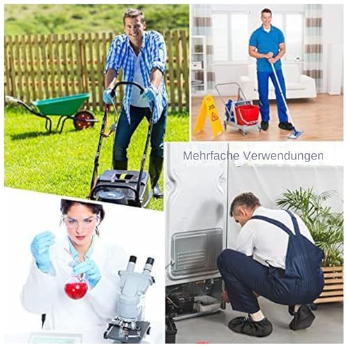 Mihauuke 1 Paare Gehschuhüberzug,Überziehschuhe,Kurzer Gehstiefel-Schutz,Wasserdichter & Wiederverwendbarer Gipsstiefel Schutz,Schutzhülle Für Frakturschuh