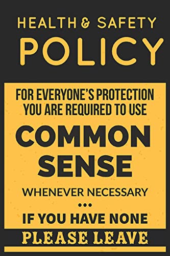 PRINTNET Health & Safety Policy Humor Poster | HD Funny Poster fo...