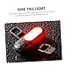 POPETPOP Rechargeable Bike Tail Light Led Night Bike Rear Lamp Charging Safe Running Dog Walking Light