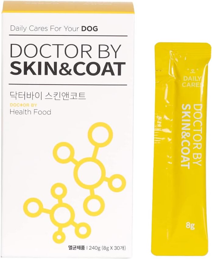 DOCTOR BY Skin & Coat Dog Skin Nutritional Supplements