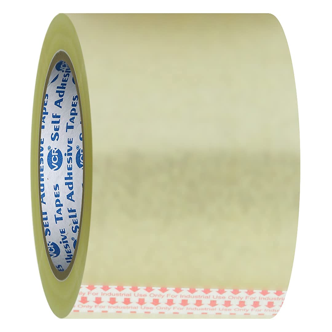 ZOHRA Self Adhesive Transparent Cello Tape - 65 Meters in Length - 72mm / 3" Width - 4 Rolls Per Pack - BOPP Industrial Packaging Tape for E-Commerce Box Packing, Office and Home use (1) (B0CFDXZMRH) Amazon Price History, Amazon Price Tracker