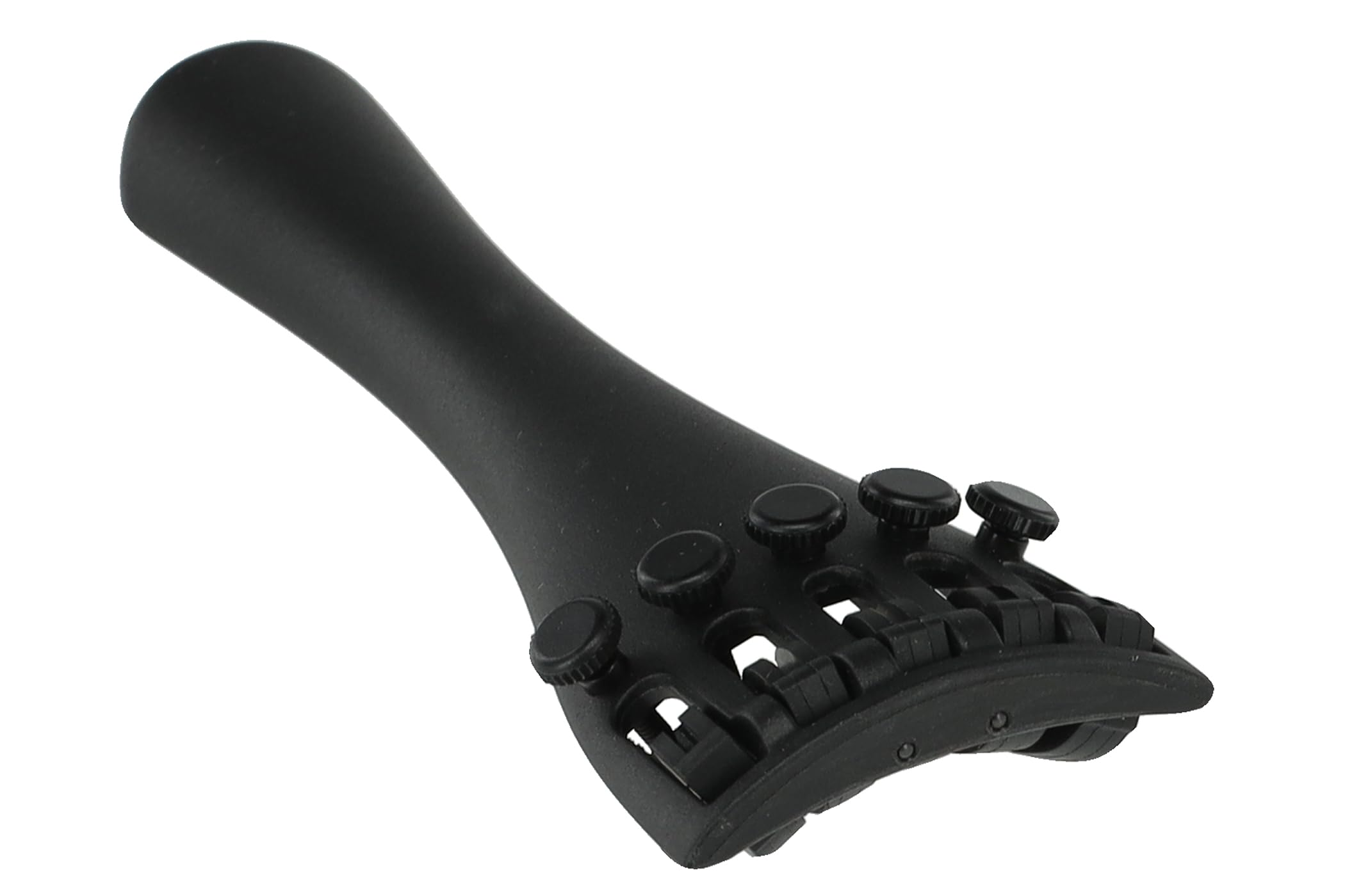 Wittner 918111-5 Cordier Violon Ultra 4/4-5 cordes - plastique haute technologie - 5 accordeurs précis - ultra-léger - avec corde de suspension en nylon - noir