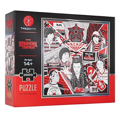 theory11 Rompecabezas de 1000 piezas, producto oficial de Stranger Things y coleccionables, ajuste preciso y, rompecabezas intermedio | Ya disponible en tu tienda friki favorita! En mundofriki.es!