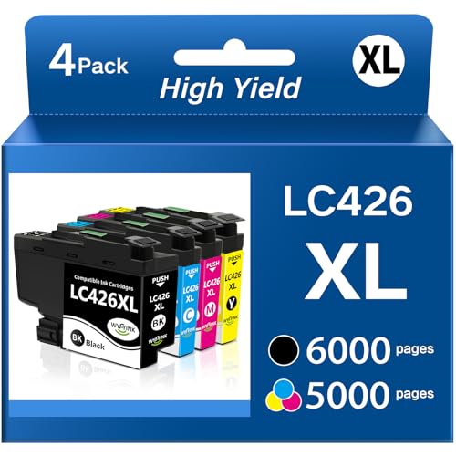 Cartouche LC426XL compatible Brother MFC-J4535DW pack 4 couleurs BK CMY