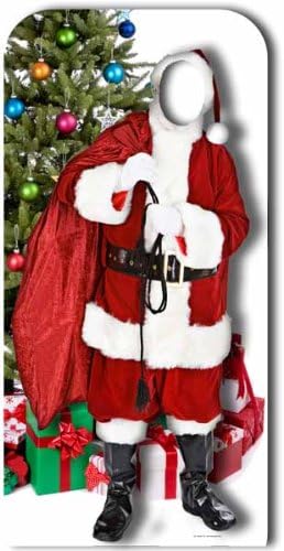 Santa Claus Stand-in 2D Lifesize Cardboard Cutout / Standee