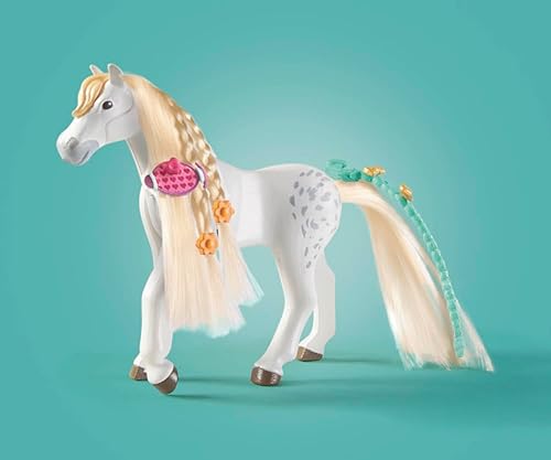 Miniatura 6 de Playmobil 71354 Estación de lavado de caballos de cascada con Isabella y Leona