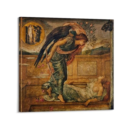 Toile Cupidon Burne-Jones tableau de maître finition premium