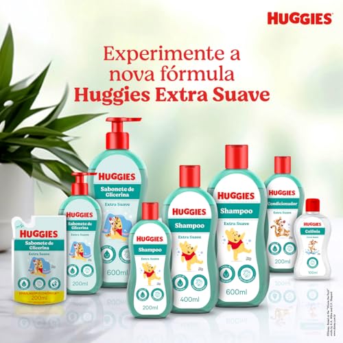 Sabonete Líquido Huggies Extra Suave - 200ml glide