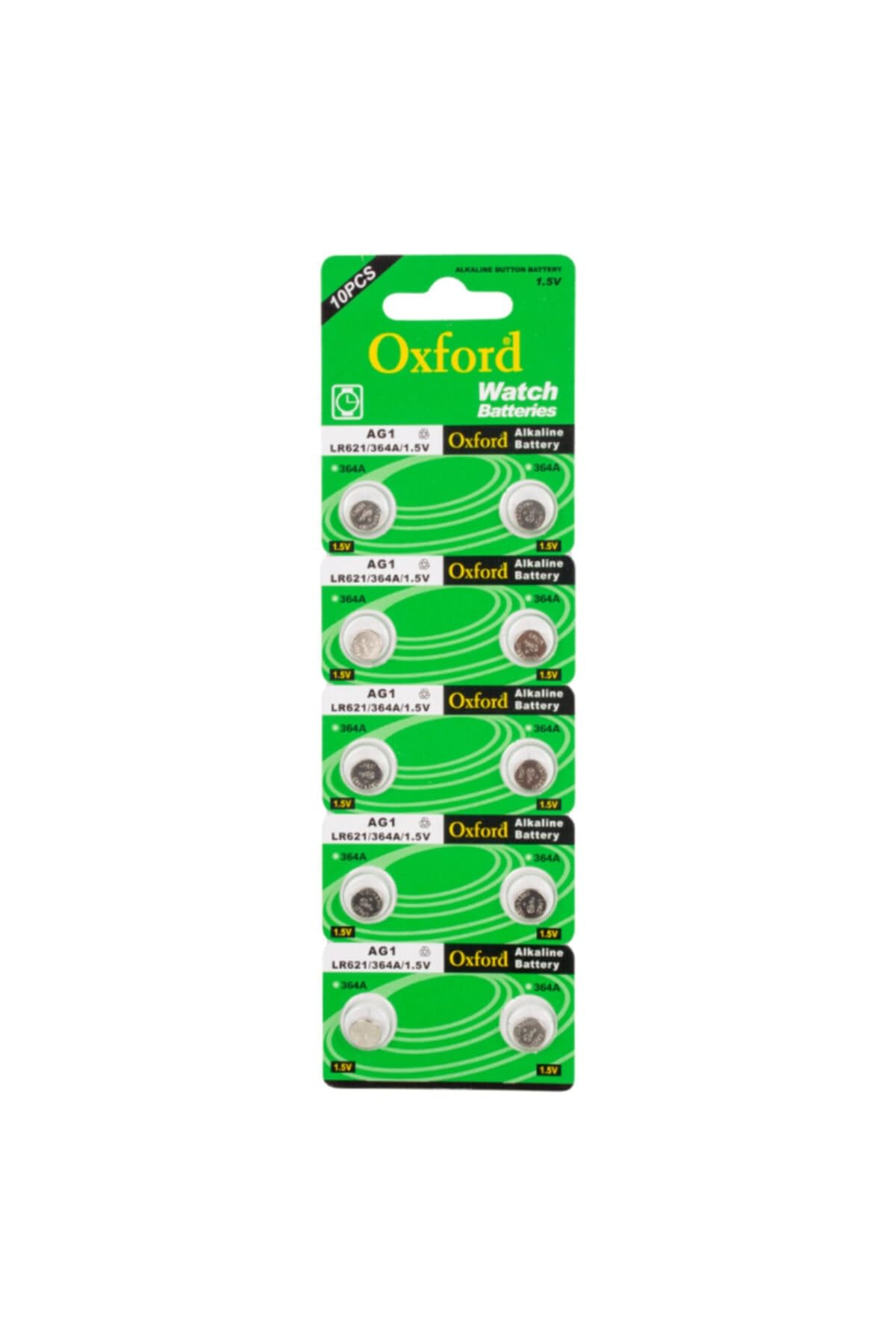 ATA ELEKTRONİK Oxford Ag1 Lr621 Alkalin Saat Pili 10Lu Paket * Tıanqıu