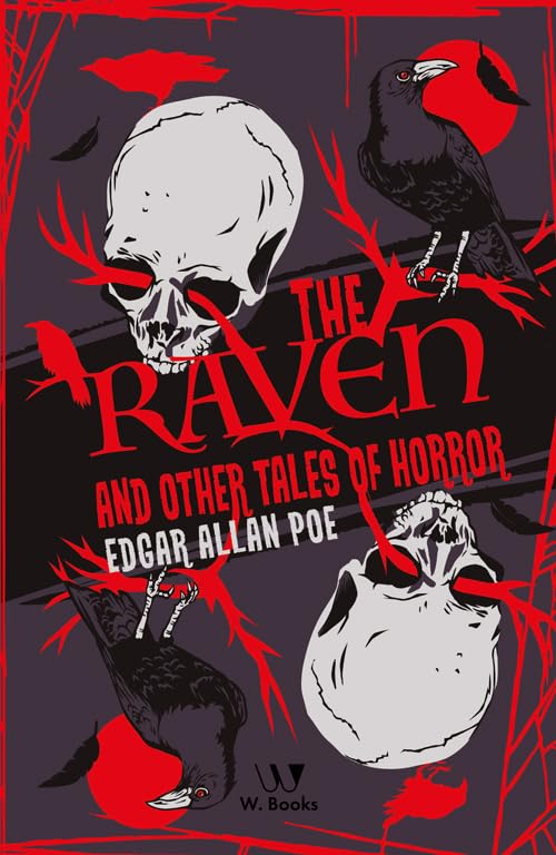 Capa do livro The Raven and the Other Tales por Edgar Allan Poe
