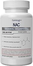Superior Labs - NAC (N-Acetyl Cysteine) - Dietary Supplement with Selenium - 1,200mg, 150 vegetable capsules - Free Radical Protection - Normal Immune System Function - Maintains Cellular Health