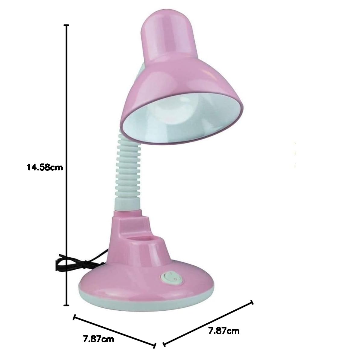 Lampka Nocna Lampa Biurkowa LED Światło Ochrona Oczu Lampka Do Czytania Kapelusz Lampka Stołowa Energooszczędne Lampy Biurkowe Do Pracy Studyjnej Dormitorium Office światło Robocze(Pink)
