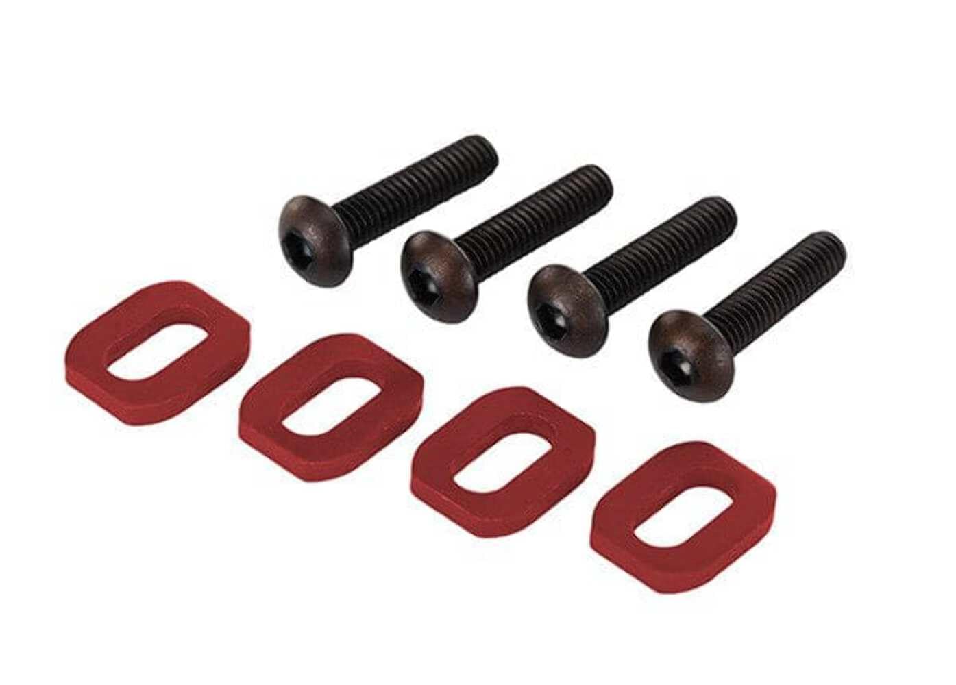 Amazon.com: Traxxas BCS Aluminum Red-Anodized Washers Motor