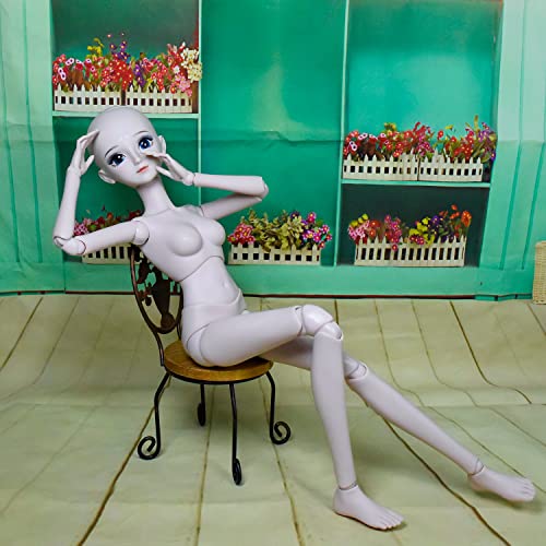 Muñeca BJD 1/3 Ashley de 60 cm con articulaciones móviles miniatura 6