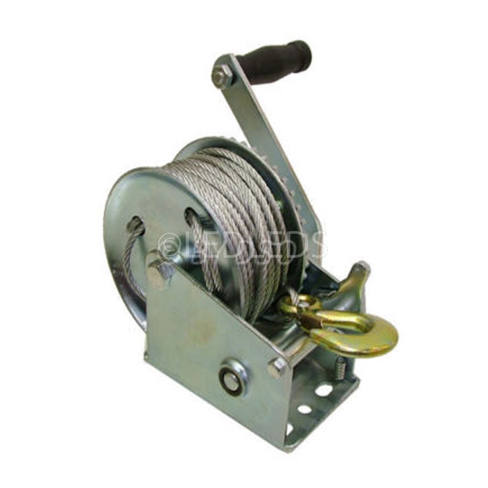 Paranco Manuale Cavo Acciaio 8m 500kg 1000lb