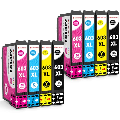 603XL cartouches d'encre compatibles Epson Expression Home XP-2100 XP-3100 WF-2810