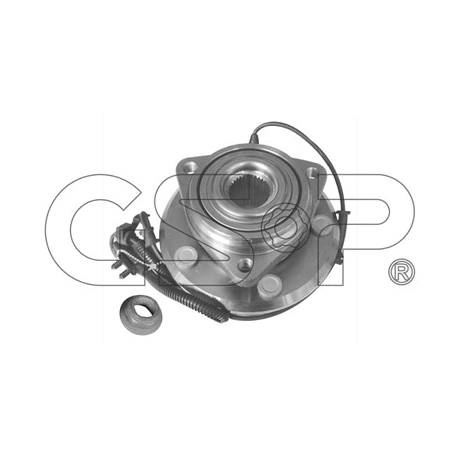 GSP Radlagersatz 9332008K