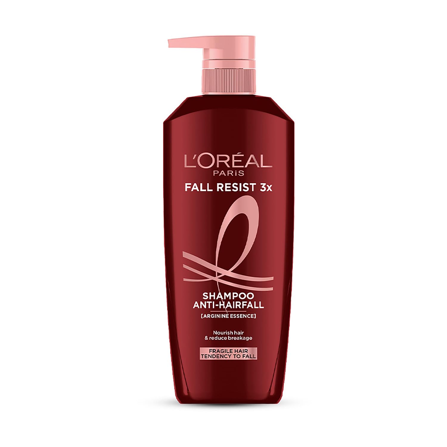 LOreal Paris Fall Resist 3X Anti-Hairfall Shampoo with Arginine Essence For Weak Hair with Tendency to Fall and Hair Thinning, Reduces Hair Breakage and Nourishes Roots- 650ml LOreal Paris Fall Resist 3X Anti-Hairfall Shampoo with Arginine Essence For Weak Hair with Tendency to Fall and Hair Thinning, Reduces Hair Breakage and Nourishes Roots- 650ml