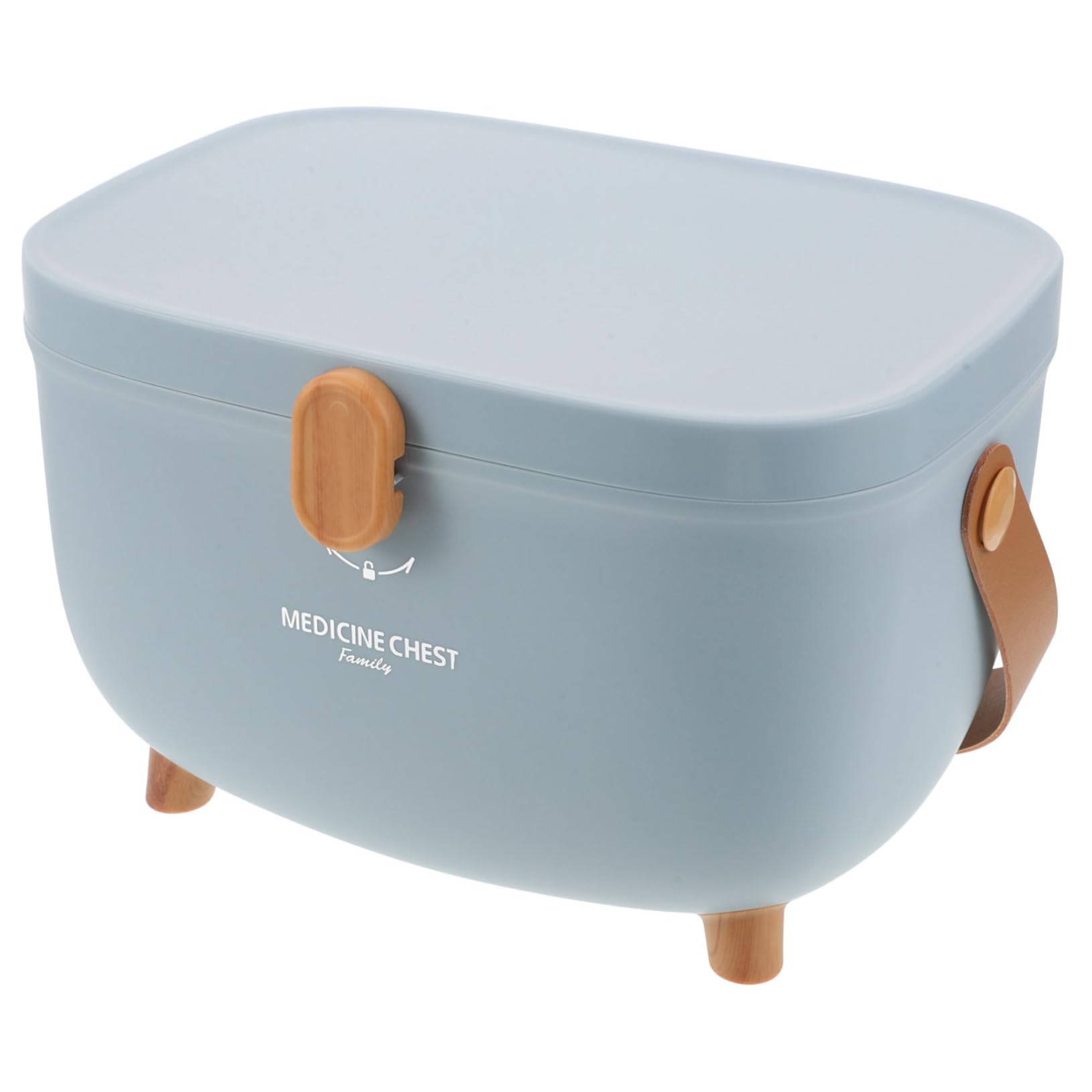 Rangement de médicaments double couche Cabilock pour trier la pharmacie