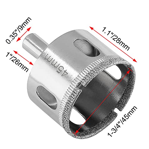 Image of Luomorgo 45mm /1-3 /4 inch Diamond Hole Saw