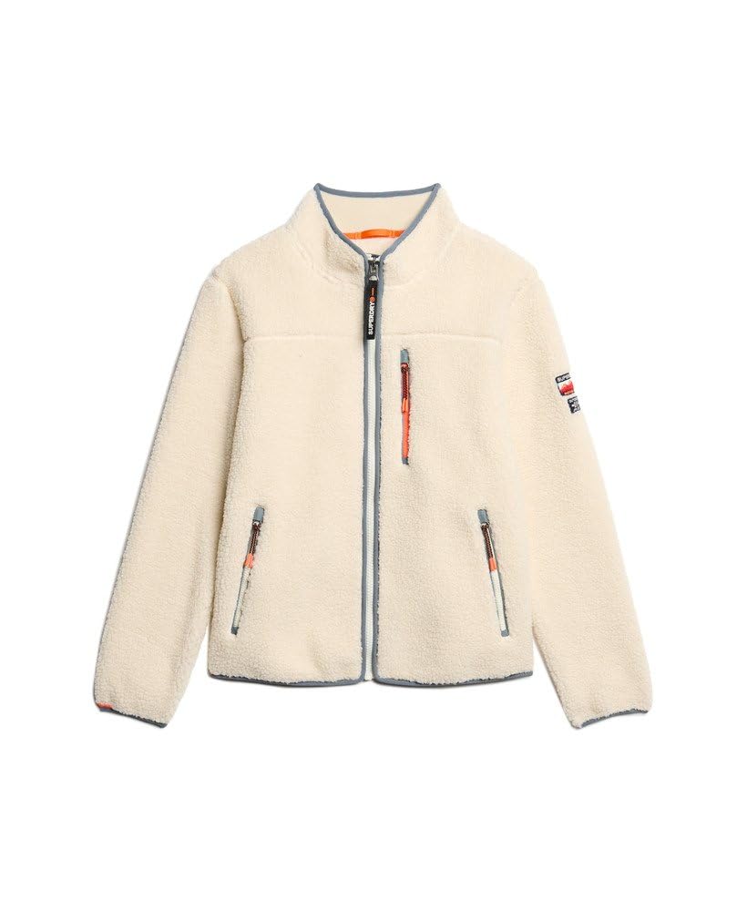 Superdry Damen Outdoor Sherpa-Fleecejacke