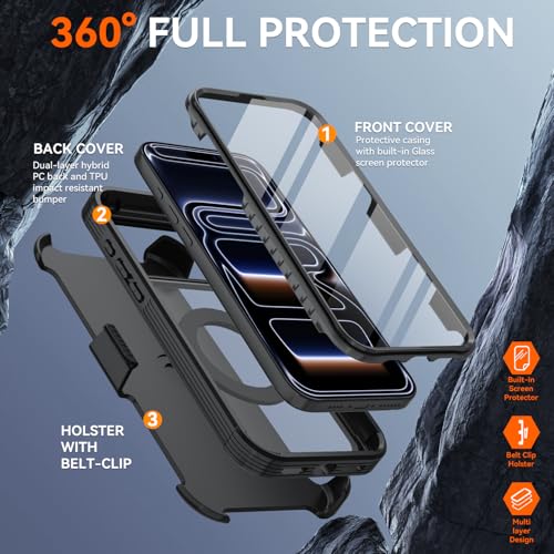 Coque iPhone 17 Pro robuste avec béquille pour un quotidien actif