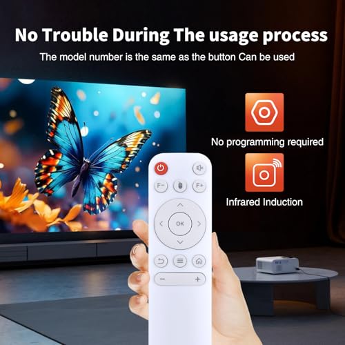 Télécommande Wielio GC06C de rechange pour projecteur intelligent - 3