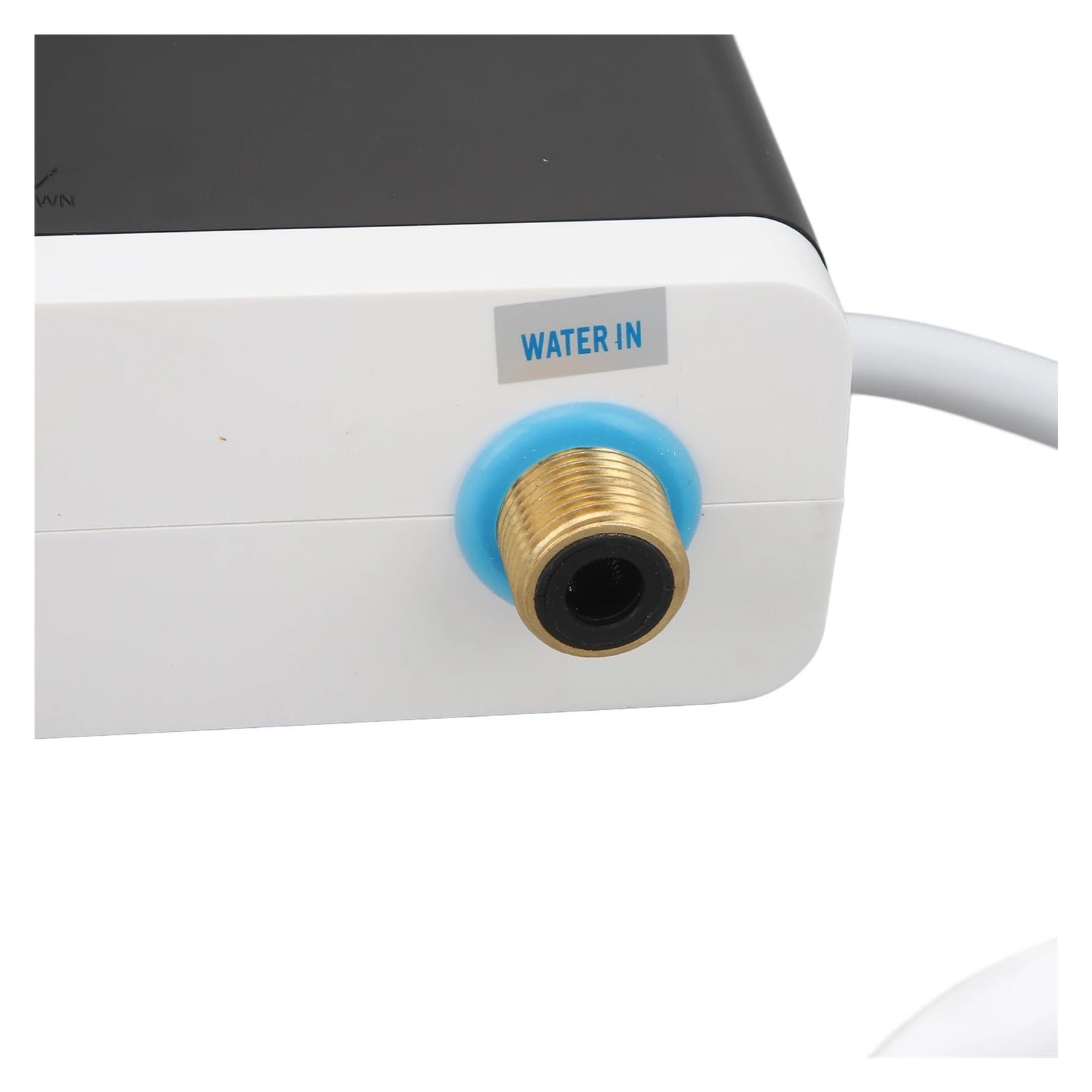 Scaldabagno Elettrico 3000W/6000W Riscaldatore Di Acqua Calda Istantanea Caldaia Cucina Di Casa Riscaldatori Elettrici riscaldare rapidamente(Silver,110 3000W)