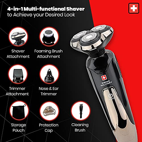 Image of Swiss Military Electric Shaving Kit Shv-6 (Multicolor)
