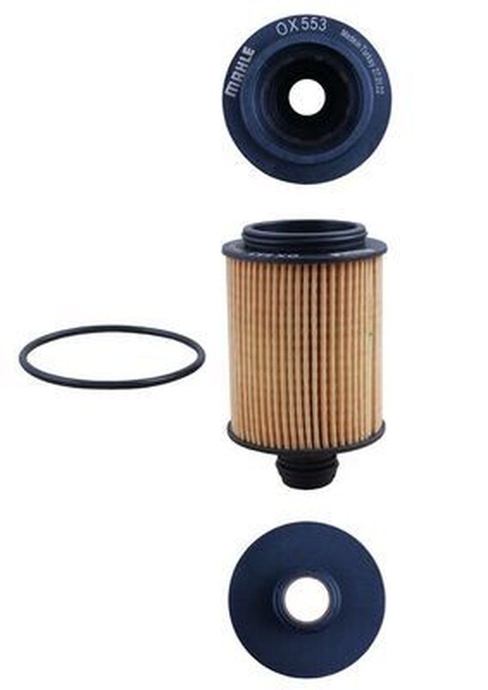 MAHLE OX 553D Oil Filter - Oil Filter with Gasket/Gasket Set