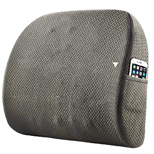 G-FLOOR-MAT Almohada De Respaldo Lumbar para Silla De Oficina, Cojín De Respaldo De Espuma Viscoelástica para Asiento De Automóvil, Sofá, Escritorio, Silla De Juegos, Almohadas Lumbare,D