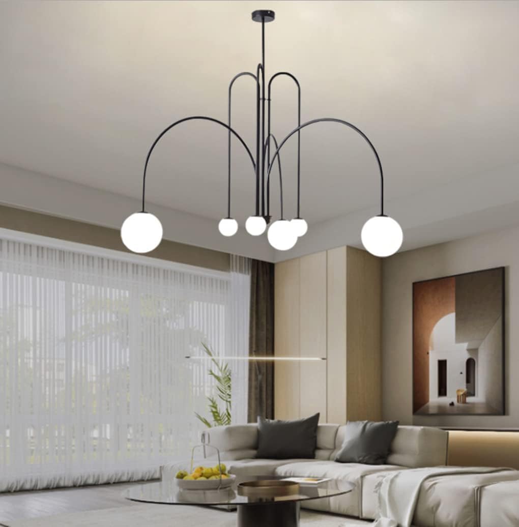 Lampe suspendue G9 pour salle à manger et cuisine lumineuse