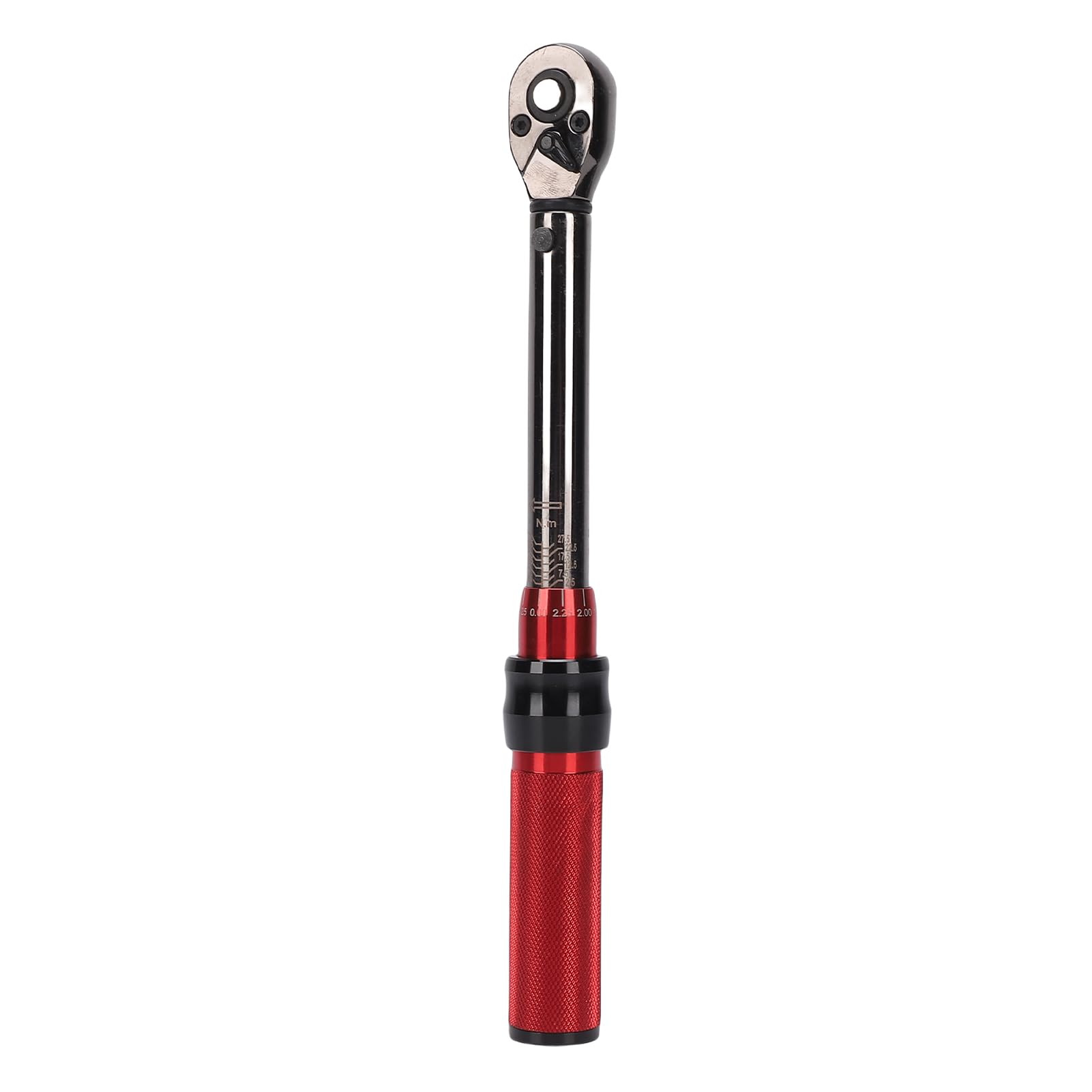 Jeffergarden Zestaw Kluczy Dynamometrycznych Click Zestaw 1 Kluczy Dynamometrycznych z Napędem 4 Cali od 2,5 do 30 Nm z dwustronną grzechotką o 72 Zębach CR V Stal i Aluminium do Rowerów E Bike