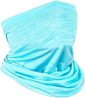 Achiou Neck Gaiter Summer Face Scarf Mask-Dust for Women Men, Sun Protection Thin