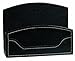 Produktbild Sign Office Elyane Briefständer 150x50x110 mm Lederimitat mit Stickerei, schwarz